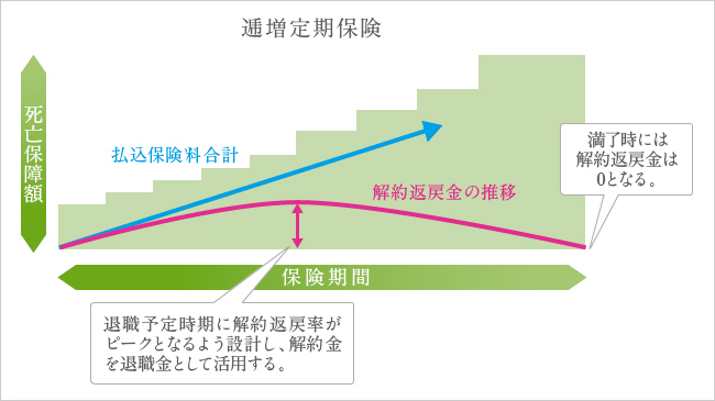 逓増定期保険